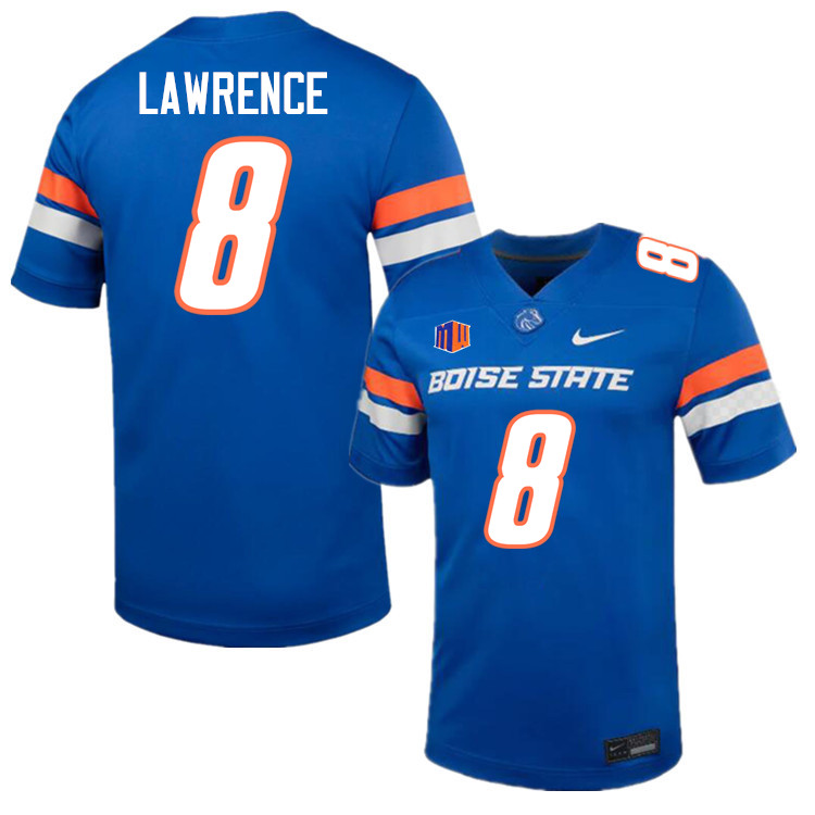 DeMarcus Lawrence Jersey, Boise State Broncos #8 DeMarcus Lawrence Football Jersey College Uniforms-